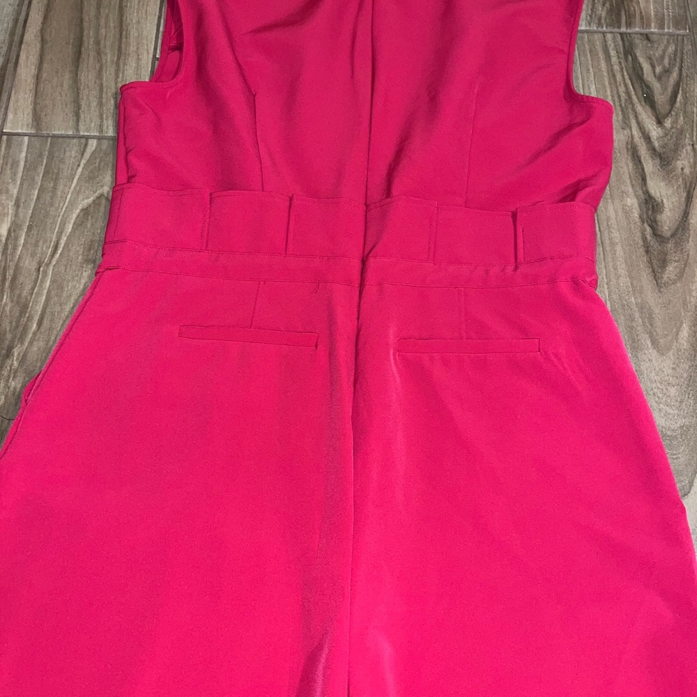 New York & Company Vibrant Red Jumpsuit - Picture 5 of 6